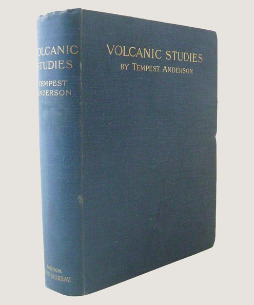  Volcanic Studies.  Anderson, Tempest.